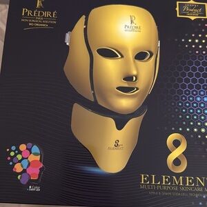 Prédiré Face and Neck Mask 8 LED Lights EMS Stimulation Pulse